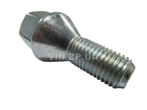 Болт колеса Ланос, Сенс, Нексия GENUINE ключ 19, М12 x 1.5 x 33, 1шт OEM 94501733