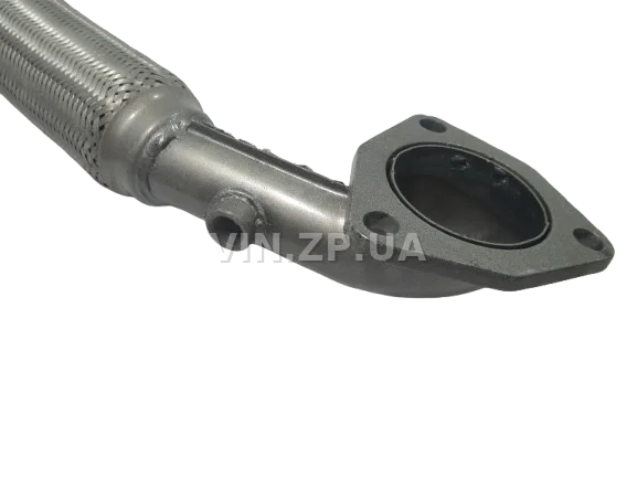 Труба приемная Авео 1.5i-1.6i, седан, хетчбек, под датчик ТМК с гофрой OEM 96536980 2