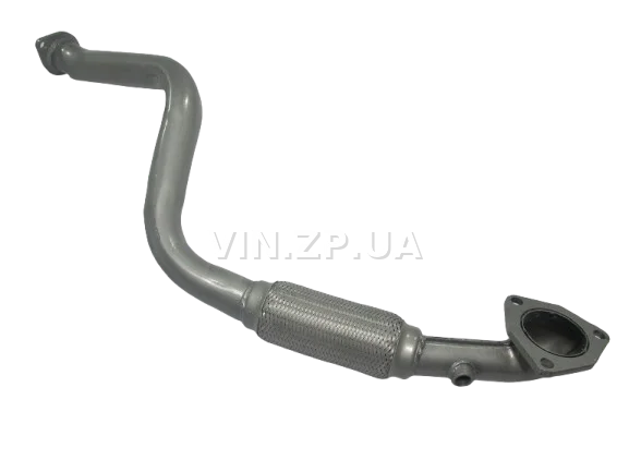 Труба приемная Авео 1.5i-1.6i, седан, хетчбек, под датчик ТМК с гофрой OEM 96536980