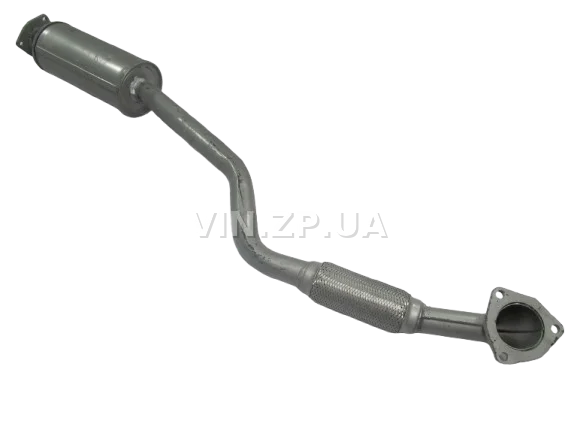 Труба приемная Лачетти 1.4i-1.6i ТМК с гофрой OEM 96490131
