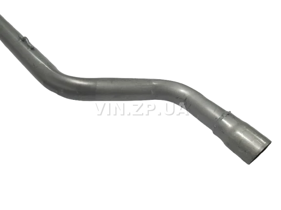Труба выхлопная Газель ГАЗ 3302 (двиг.405, 406) ТМК нового образца, длинная-через мост