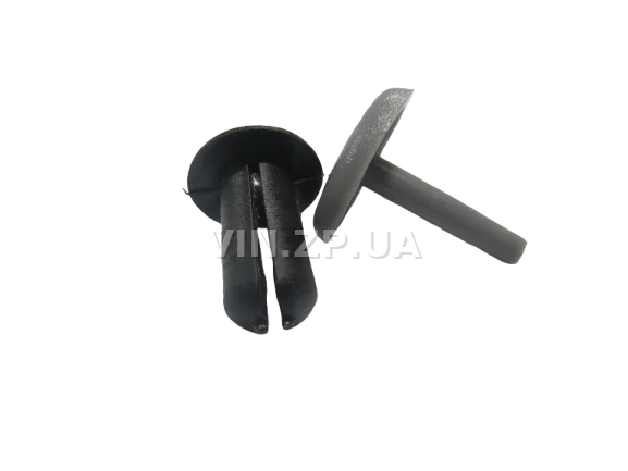 Клипса пистон обшивки багажника ВАЗ 2108-099, 2110-12, 2113-15 АвтоПласт к-кт 2шт, мама+папа, серая 2