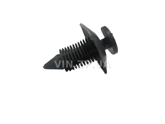 Клипса пистон обшивки двери ВАЗ 2108, 2109, 21099, 2110, 2111, 2112 АвтоПласт 1 шт, полимид чёрная