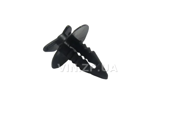Клипса пистон обшивки двери ВАЗ 2113, 2114, 2115, 1117, 1118, 1119 АвтоПласт 1 шт, чёрная