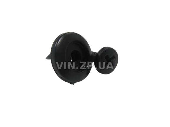 Клипса пистон распорная универсальная под d-7 мм АвтоПласт к-кт 2шт - "мама+папа", чёрная 2