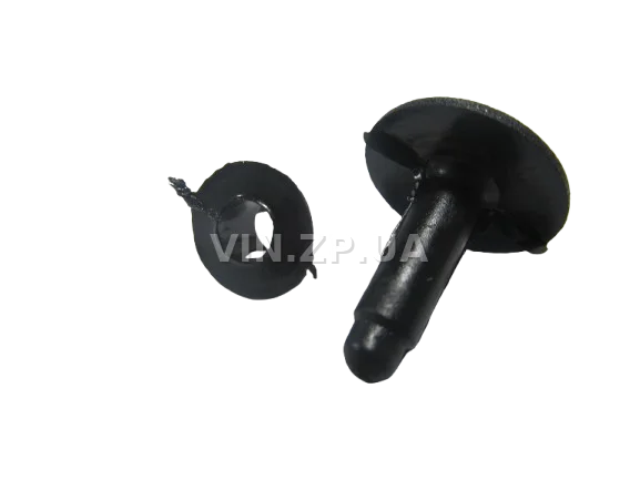 Клипса пистон обшивки порога Таврия 1102, 1103, 1105 АвтоПласт 1 шт, чёрная 2