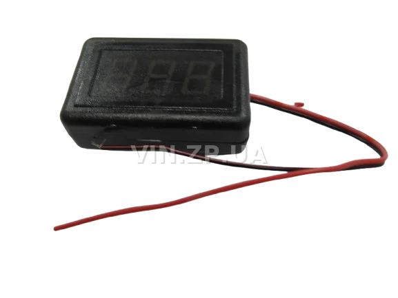 Вольтметр накладной Eurosport 12-24V 0.56" синий DVM-56AS-B