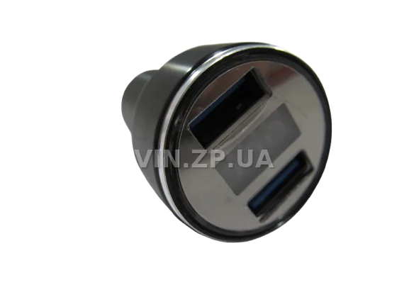 Вольтметр в прикуриватель EuroSport 2 USB 12-24V DVM-22 AS-mirror 2