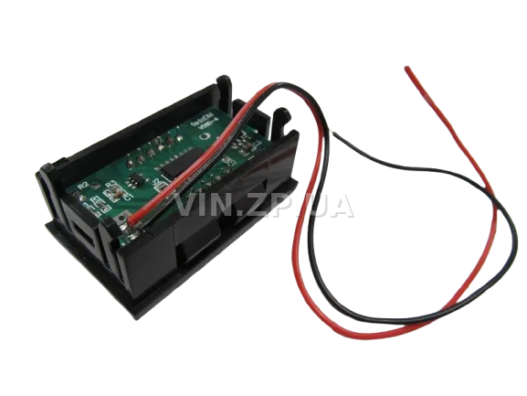Вольтметр врезной EuroSport 12-24V 0.56" зеленый DSN-DVM-56-L2-G 2