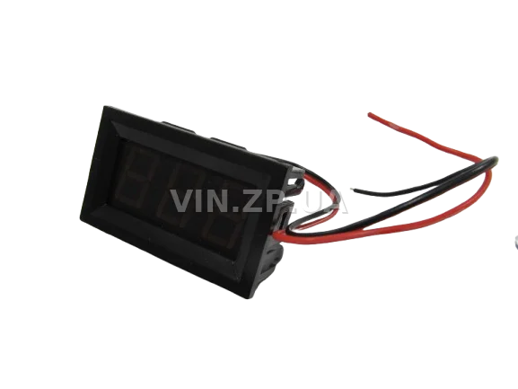 Вольтметр врезной EuroSport 12-24V 0.56" зеленый DSN-DVM-56-L2-G