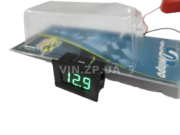 Вольтметр врезной EuroSport 12-24V 0.36" зеленый DSN-DVM-36-L2-G 3